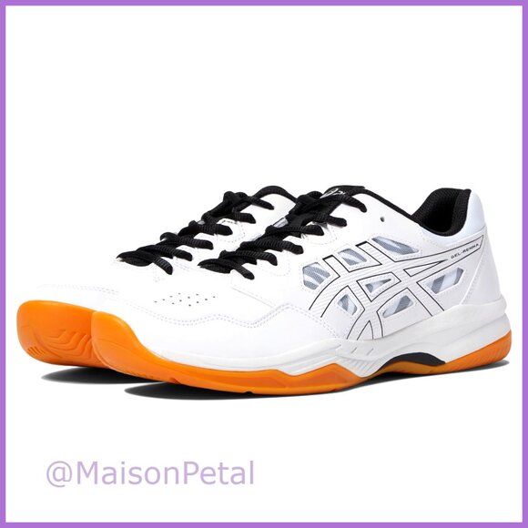 Men's Athletic Shoes for Pickleball Faux Leather Lace-Up